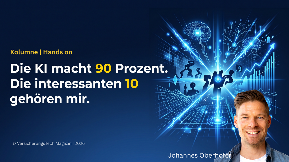 Die KI macht 90 Prozent. Die interessanten 10 gehören mir.
