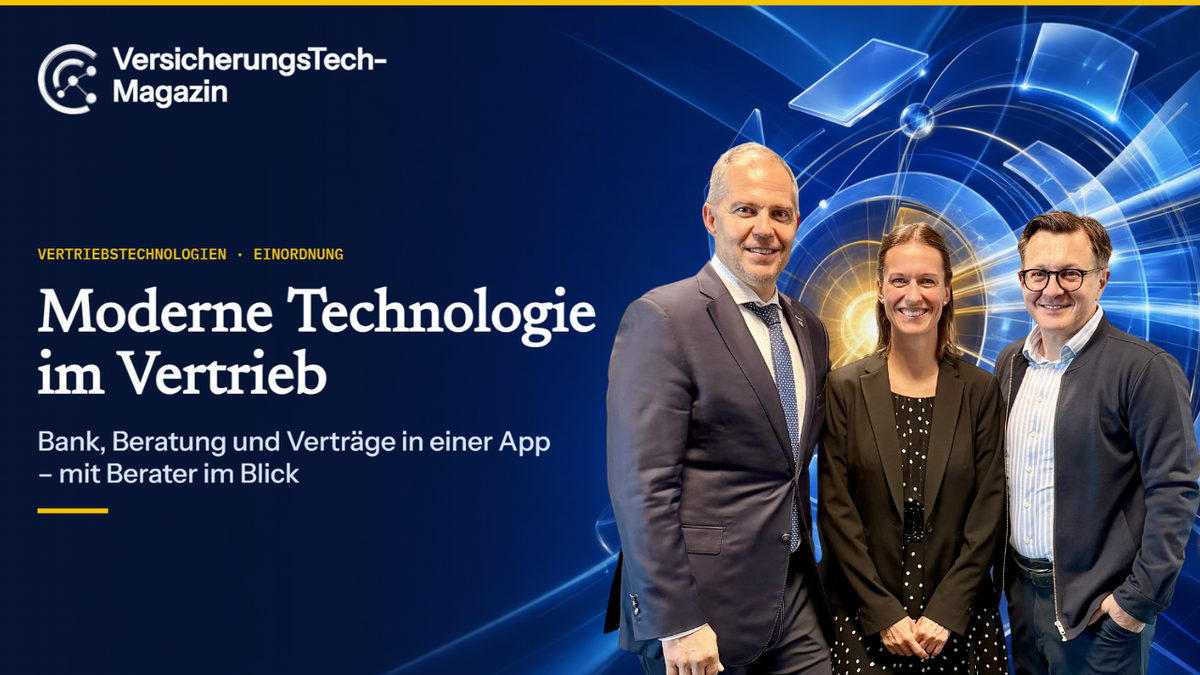 Moderne Technologie trifft Versicherungsvertrieb