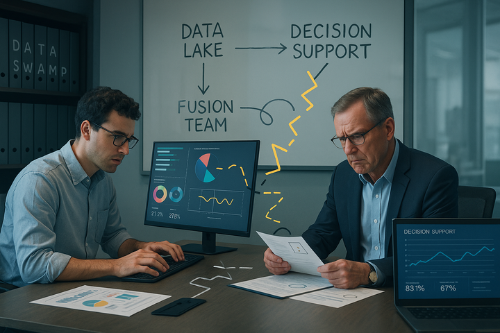 Die „Last-Mile“-Falle: Warum deutsche Versicherer auf Datenschätzen sitzen, aber den ROI nicht heben