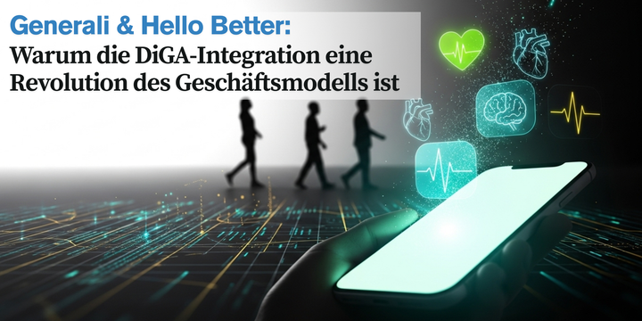 Generali & HelloBetter: Die DiGA-Integration als Revolution des Geschäftsmodells