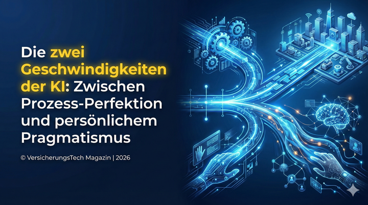 Die zwei Geschwindigkeiten der KI: Zwischen Prozess-Perfektion und persönlichem Pragmatismus