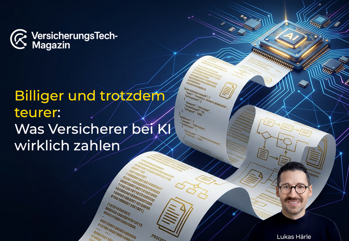 Billiger und trotzdem teurer – Was Versicherer bei KI wirklich zahlen
