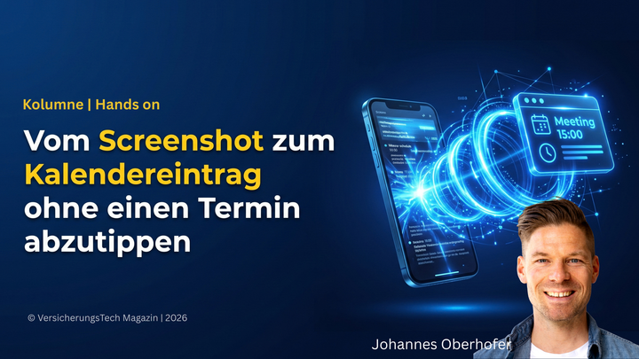 Vom Screenshot zum Kalendereintrag — ohne einen Termin abzutippen