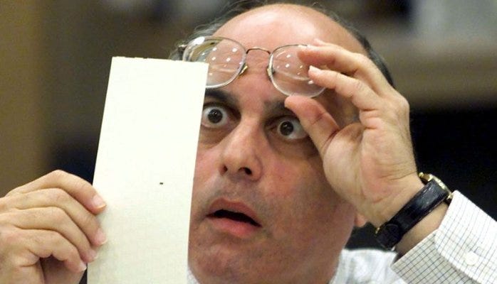 The Hanging Chad, Yeah…Let's Not Do That Again | by Caity Maple | Medium