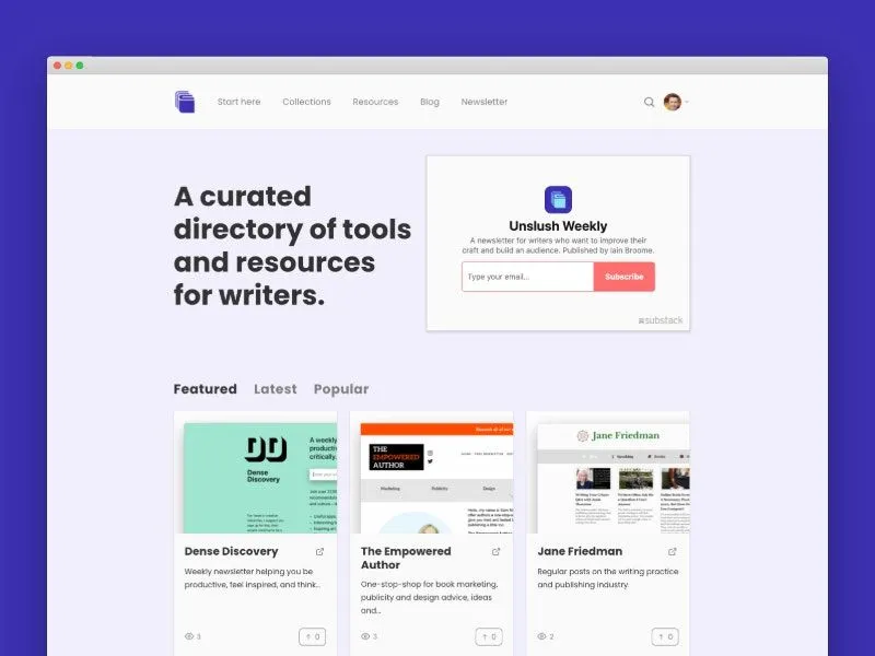 Unslush the directory is coming soon