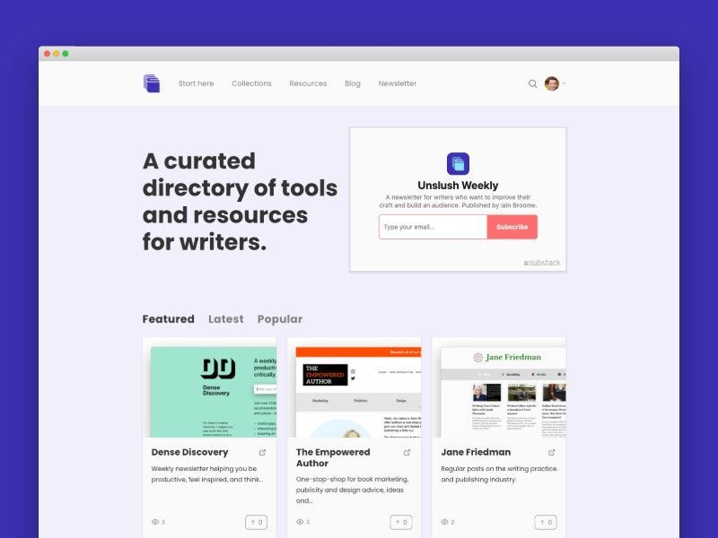 Unslush the directory is coming soon