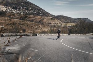 Climbing in the backyard of Vence