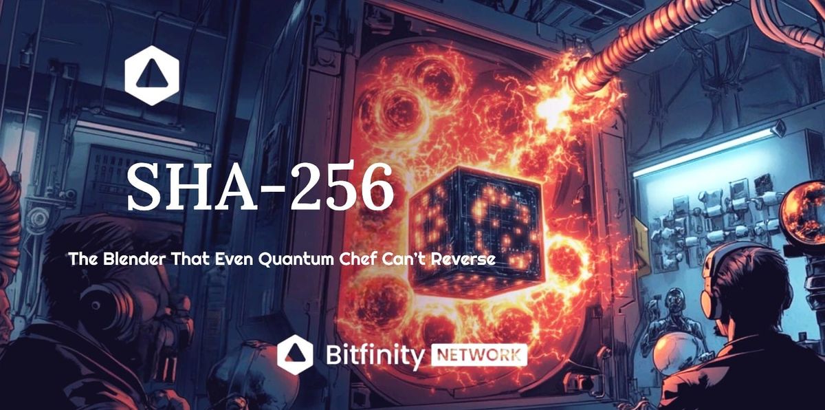 SHA‑256: The Blender That Even Quantum Chef Can’t Reverse