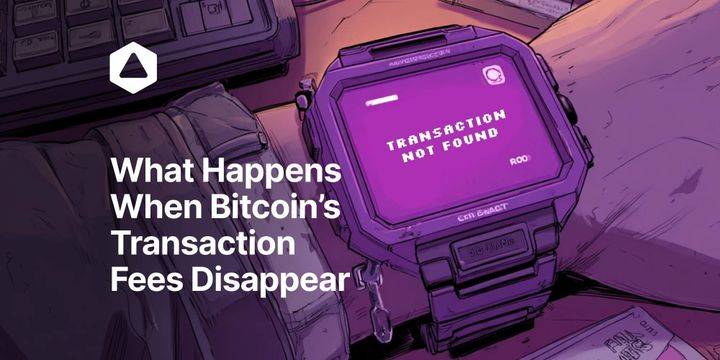 What Happens When Bitcoin's Transaction Fees Disappear?