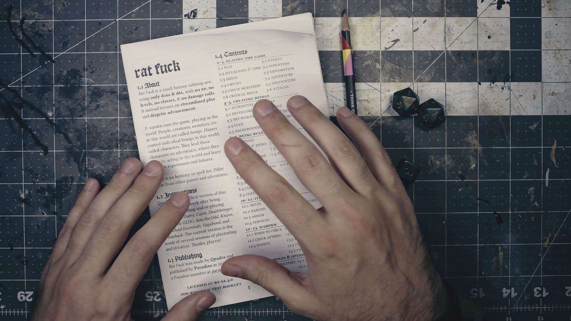 Rat Fuck RPG