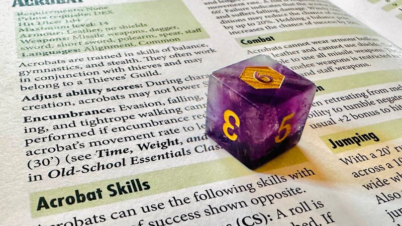 🎲 d6 Skills for OSE Classes