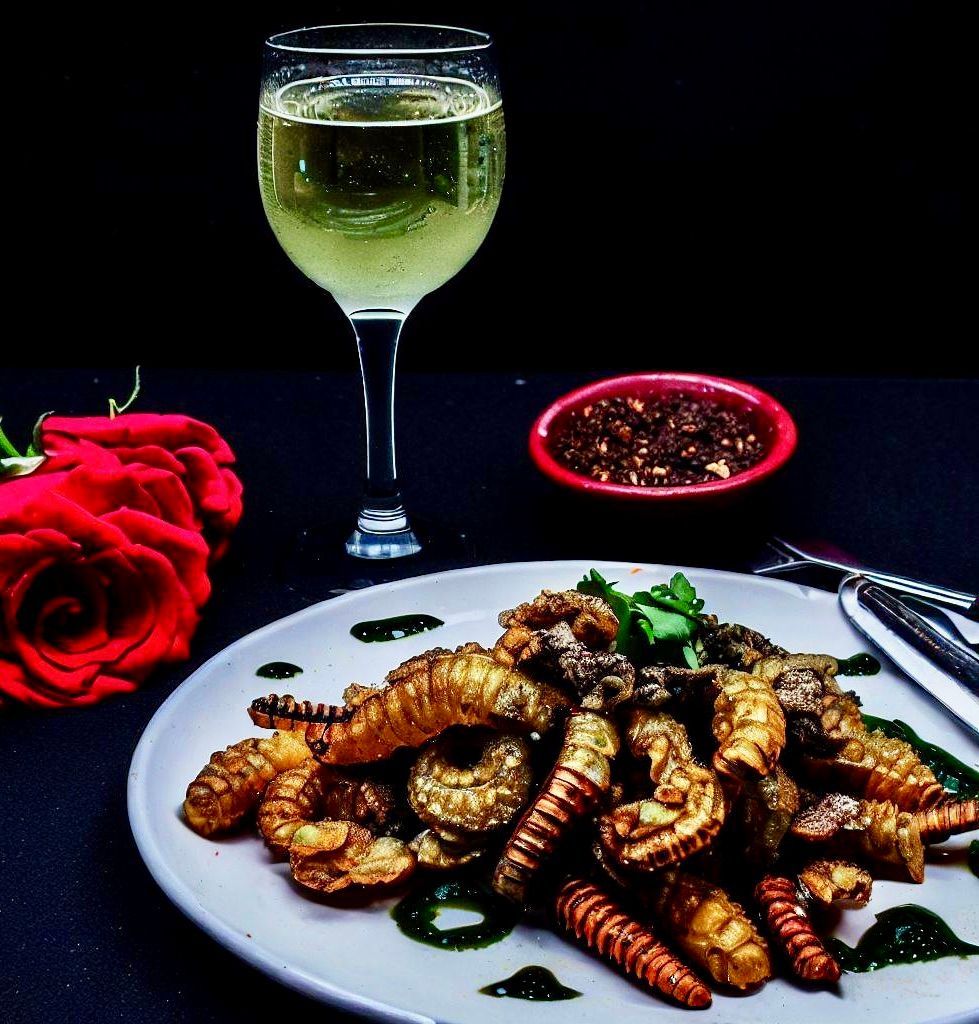 Chef Luciano's Entomophagy Delights: Tacos de Gusanos de Maguey