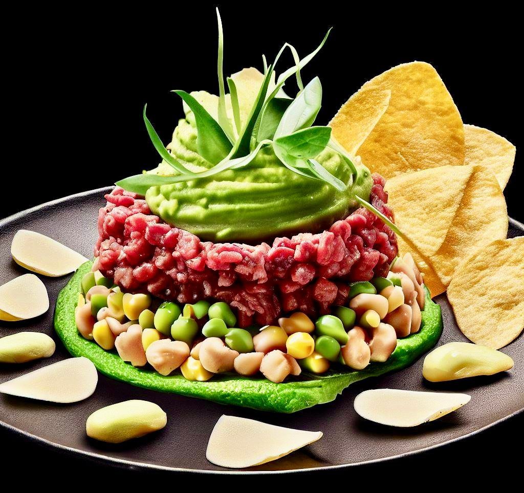 Chef Luciano’s Entomophagy Recipe: Tartare of Avocado, Escamoles, and Chips of Quelites
