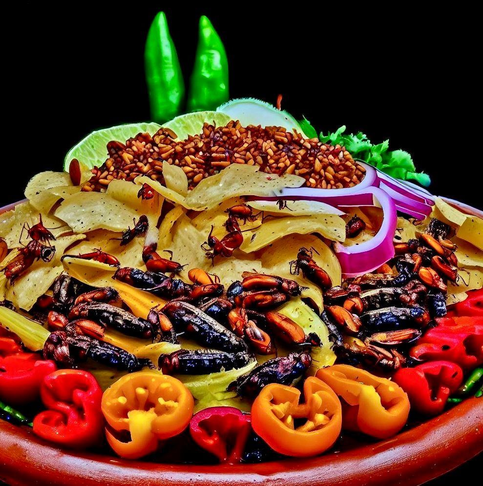 Chef Luciano’s Entomophagy-Vegan Authentic  Chicatanas Ants (Flying Ants) Rice Recipe