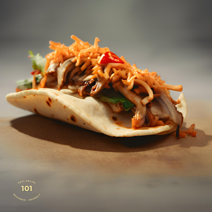 Entovegan Delight: Chef Luciano's Cricket Tacos with King Oyster Mushrooms Recipe