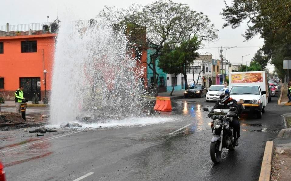 desperdicio de agua en cdmx
