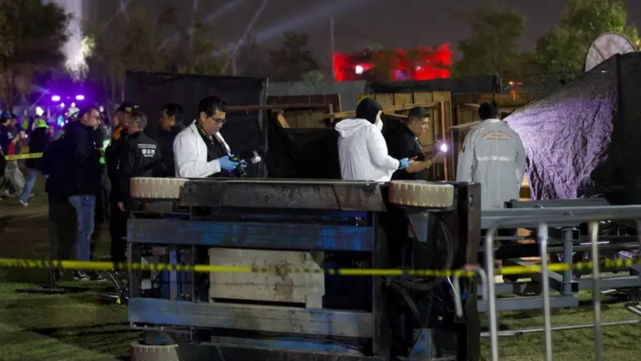 Accidente en Axe Ceremonia.