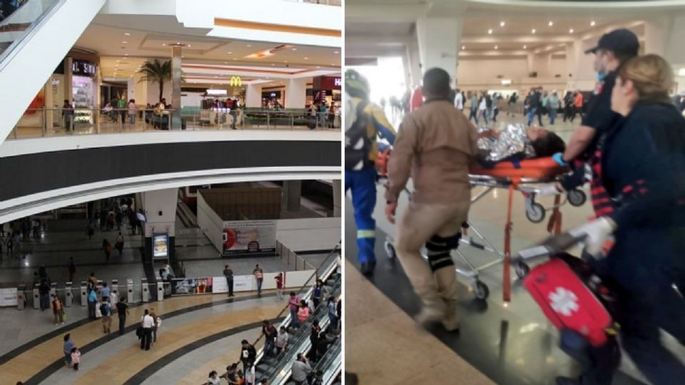 Grave accidente en la Plaza Forum Buenavista, en CDMX