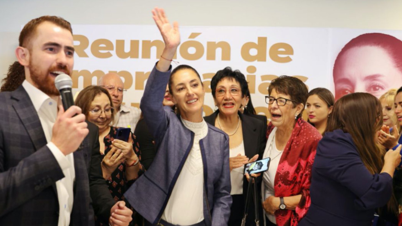 Claudia Sheinbaum lleva la delantera en MORENA