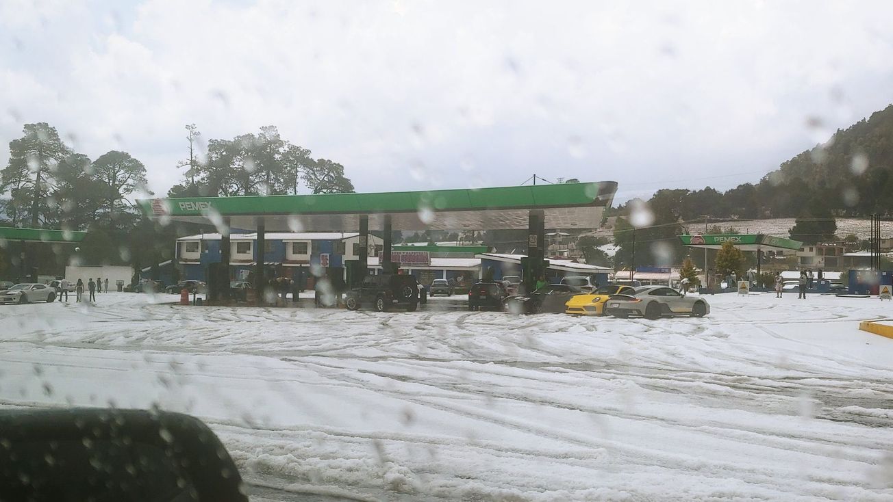 granizo en la cdmx