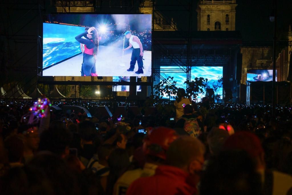 concierto de rosalia en zocalo