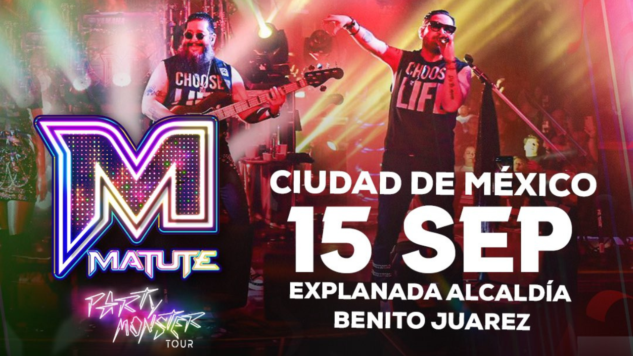 Fiestas Patrias CDMX: A qué hora se presentará Matute en la Benito Juárez