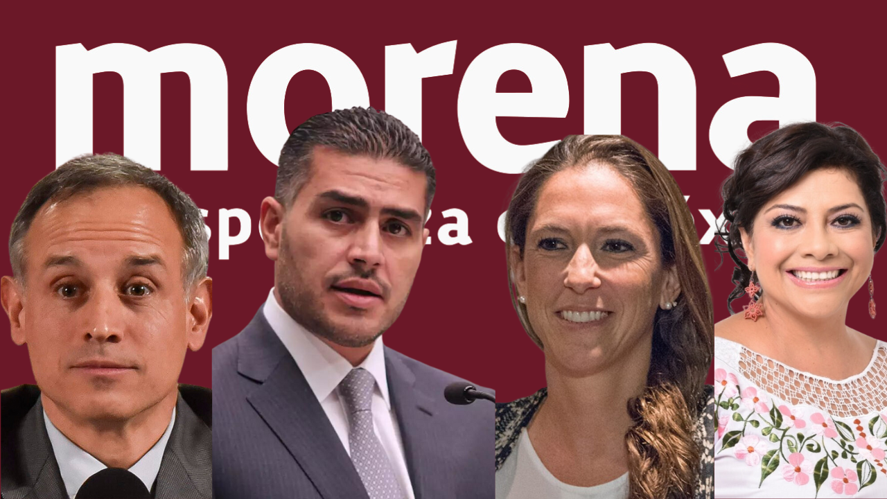 Perfiles de los 4 aspirantes de MORENA a CDMX