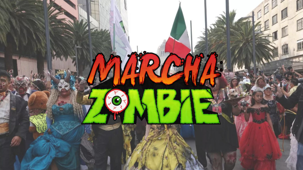 La Marcha Zombie se apoderó de la Ciudad de México