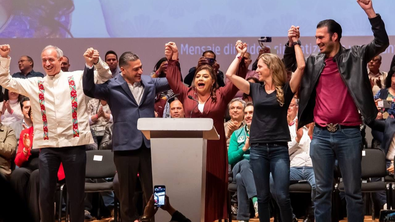 Clara Brugada arranca a la cabeza en CDMX