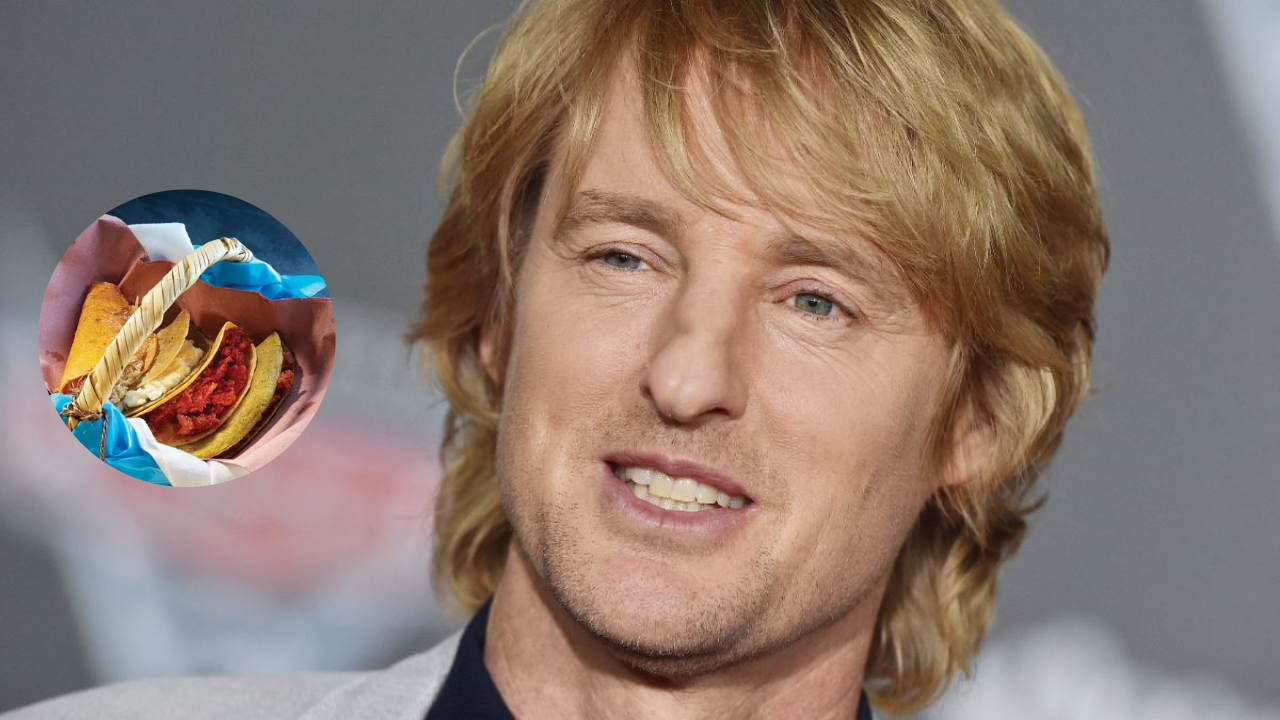 (Foto) Captan a Owen Wilson comiendo tacos de canasta en la CDMX