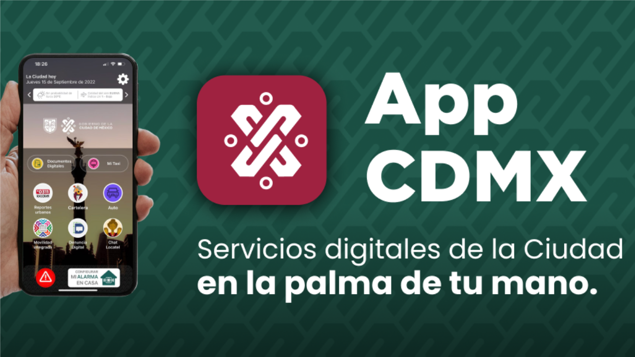 Gobierno de CDMX presenta nueva app para realizar trámites