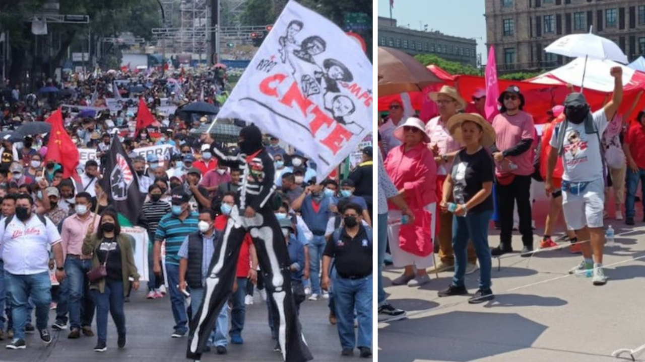 Habrá caos vial: CNTE amaga con paralizar la CDMX