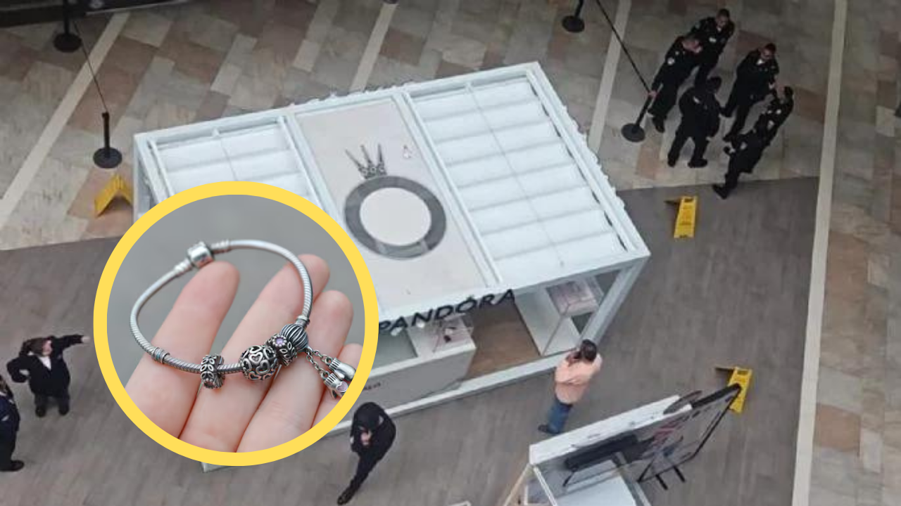 Roban joyería Pandora en la Cdmx