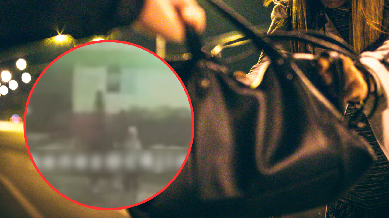 Video | Hombre asalta a abuelita y la tira al piso