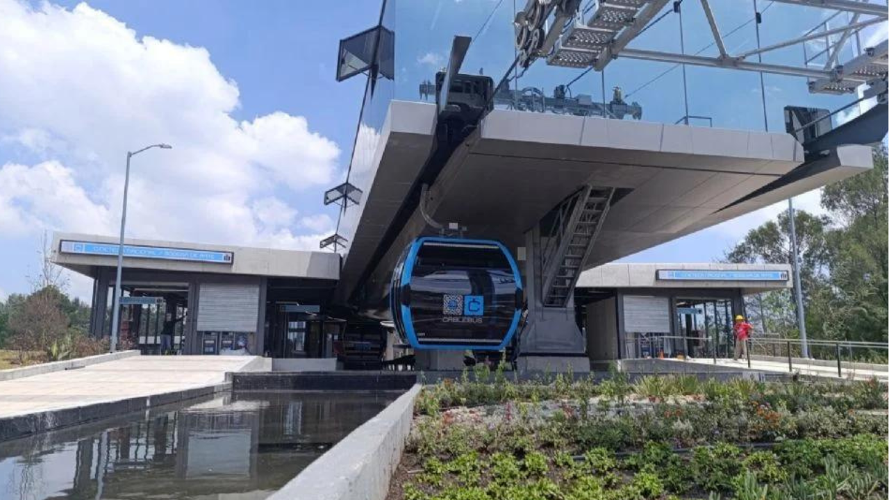 Inauguran Línea 3 del Cablebús en la Cdmx