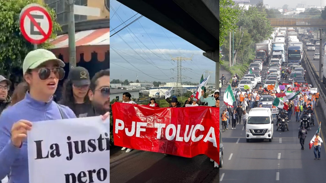 Videos | Avanza marcha del Poder Judicial para manifestarse a nivel nacional en la Cdmx