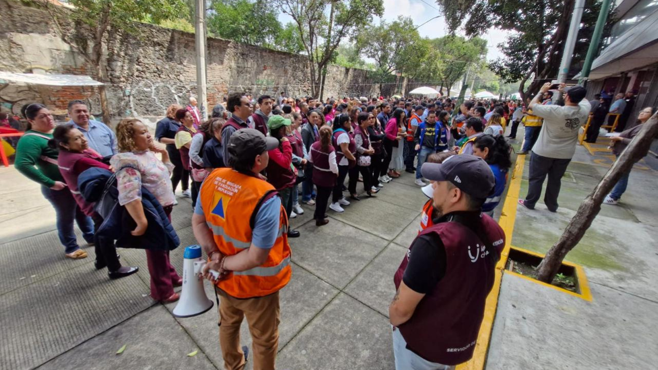 Así fue el Simulacro Nacional en la Cdmx