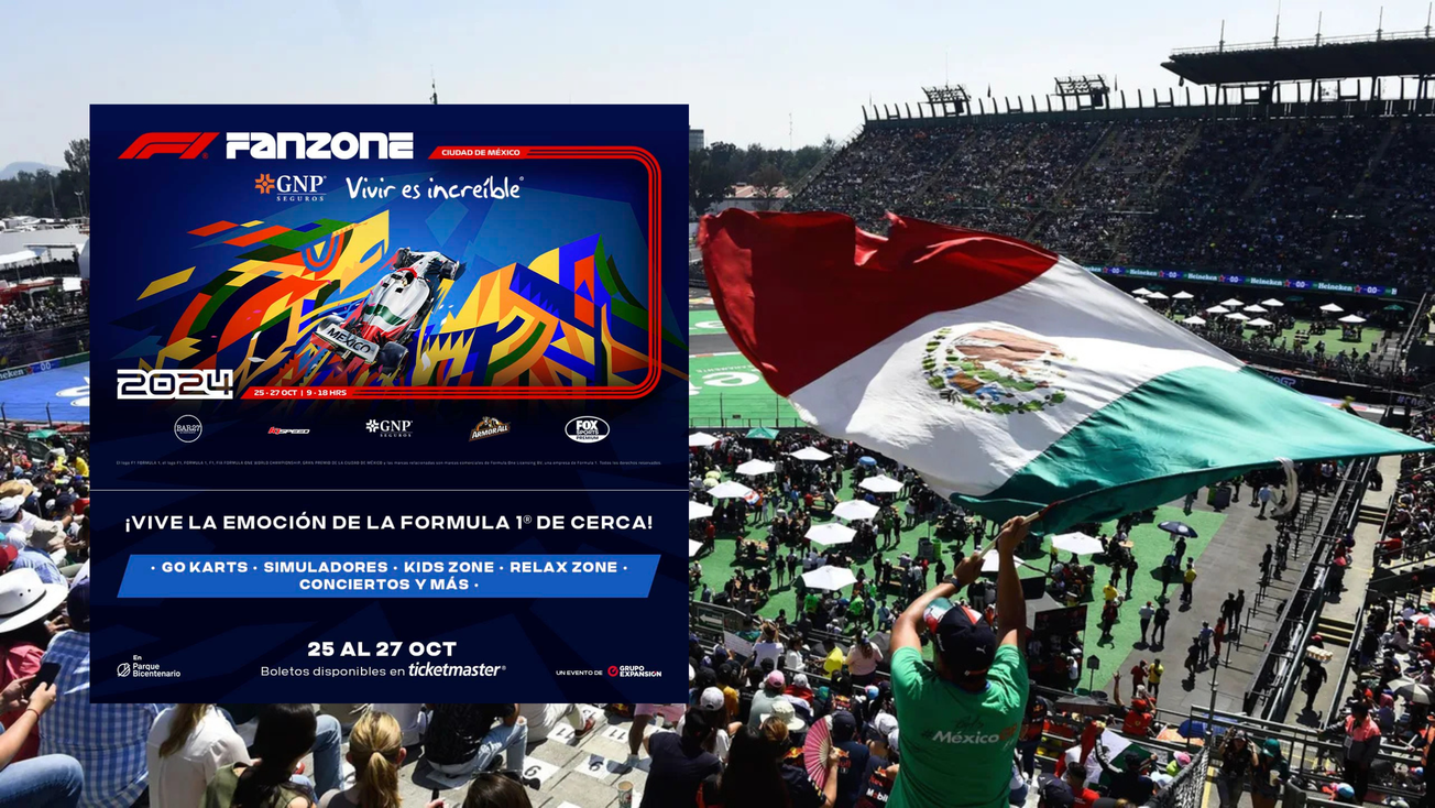Ve el GP de México como en primera fila en la F1 Fan Zone: precio de boletos y artistas