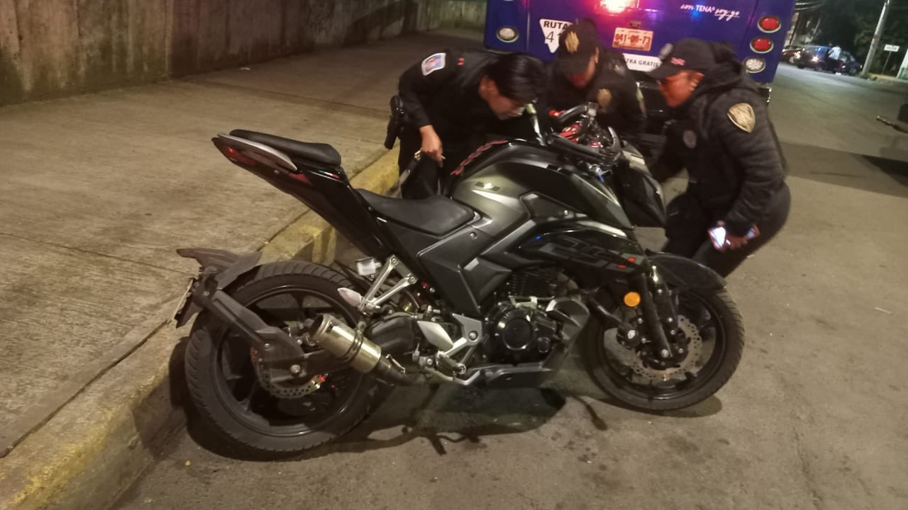 Motociclistas atropellan a policía en la Magdalena Contreras; pierde la vida