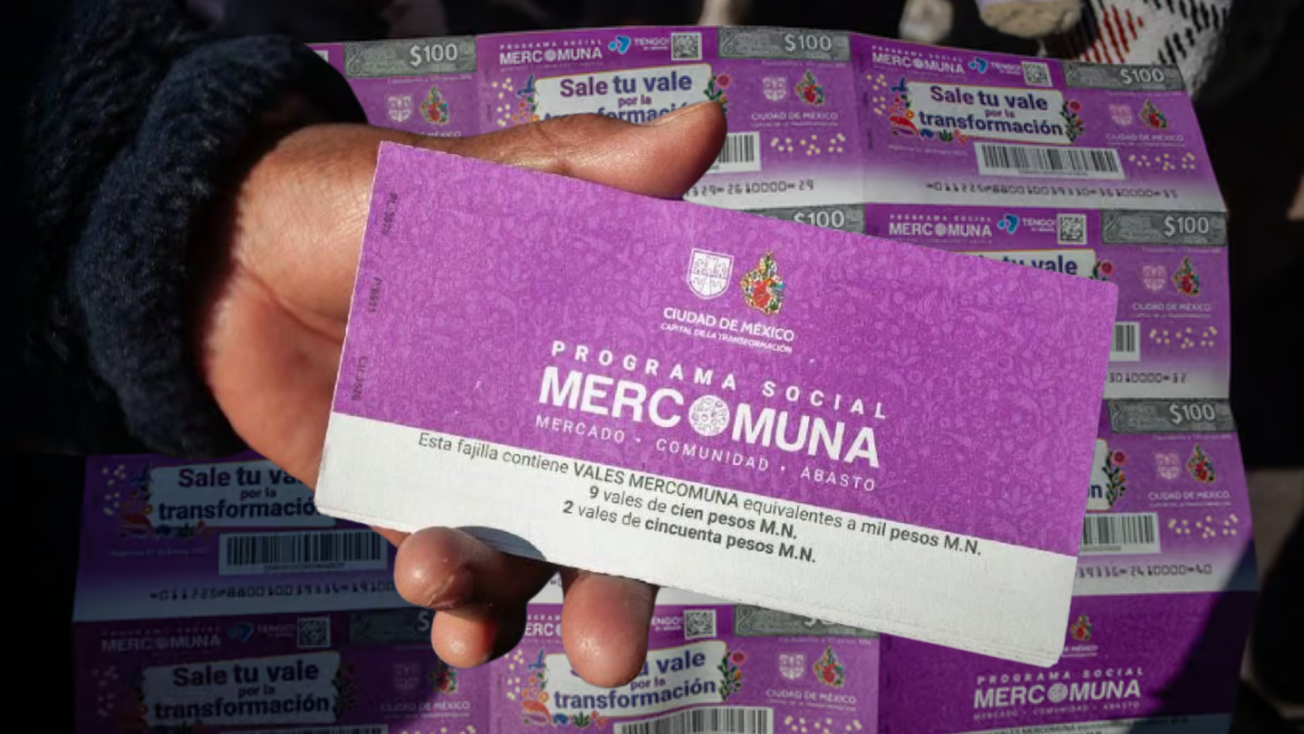 ¿Cómo y dónde canjear los vales de Mercomuna en CDMX?