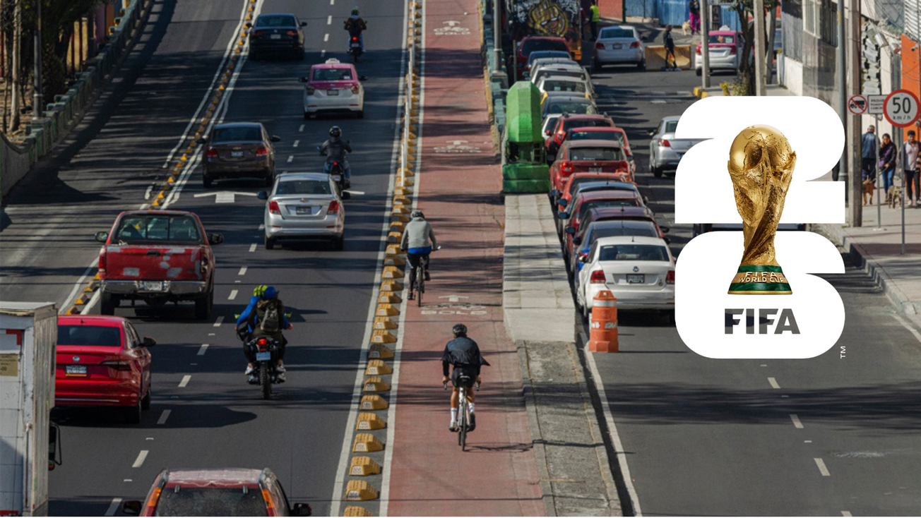 Al Mundial en bici: Habrá Ciclovía del Centro Histórico al Estadio Azteca