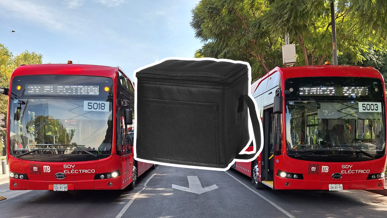 Reportan robo de lonchera en Metrobús, detienen a cuatro sujetos