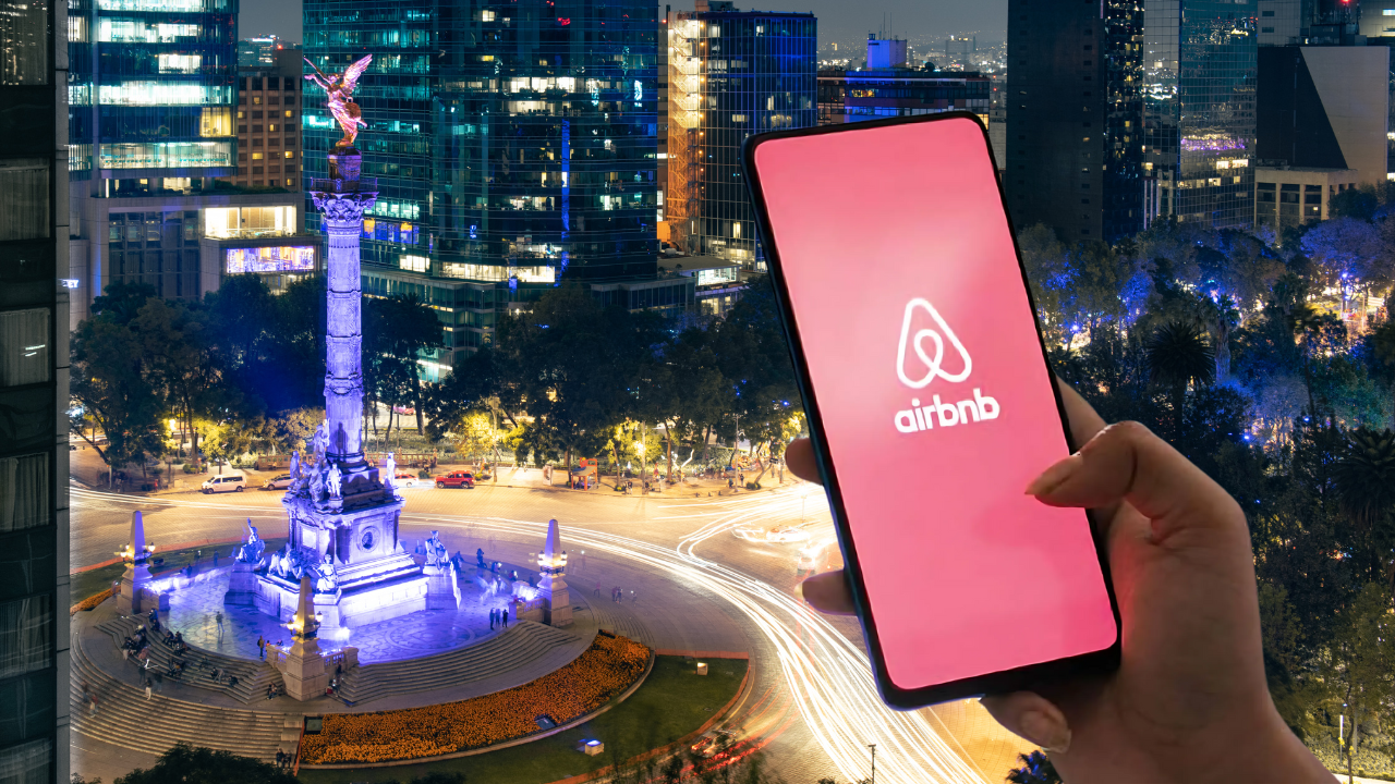 Airbnb en la Ciudad de México.