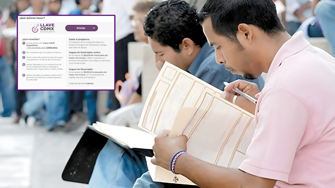 Seguro de desempleo en la CDMX.