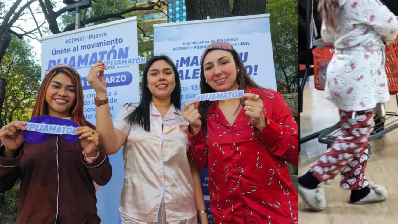 ¿Por qué hay tanta gente en pijama en las calles de CDMX?