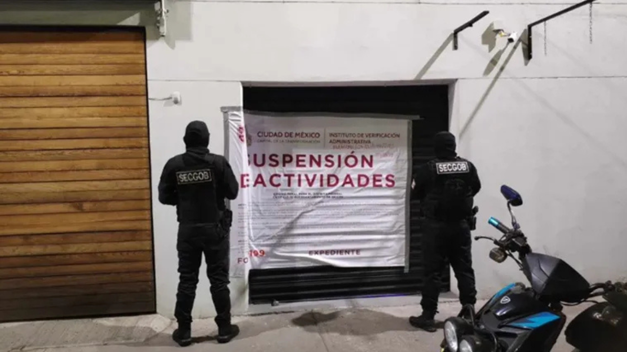 Chelerías clausuradas. 