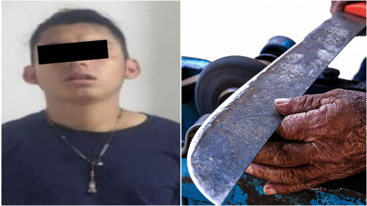 Hombre es agredido en el cráneo con un machete en Iztacalco