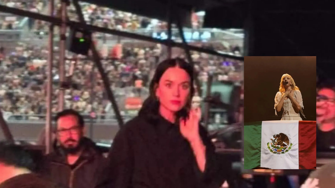 Así vivió Katy Perry el concierto de Lady Gaga en CDMX
