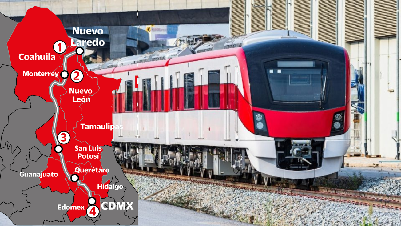 ¿Es verdad que habrá un tren de CDMX a la frontera con Estados Unidos?