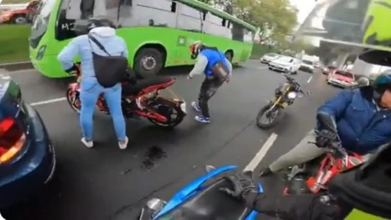 Montachoques en moto: así operan los nuevos delincuentes en CDMX